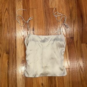 Reformation Champagne Going-Out Top